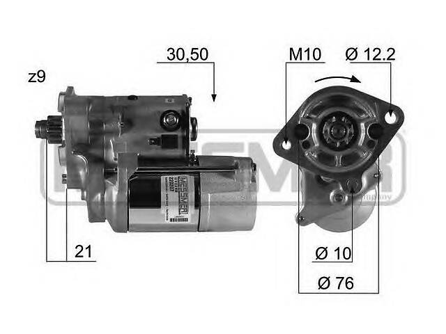 Стартер для моделей:LAND ROVER (FREELANDER), MG (MG,MG), ROVER (75,75)