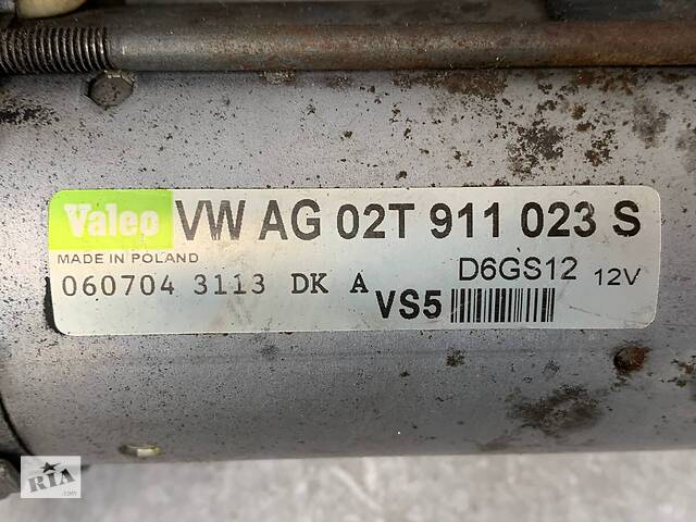 Стартер Skoda Octavia A5 1.4 1.6 - Фото 10