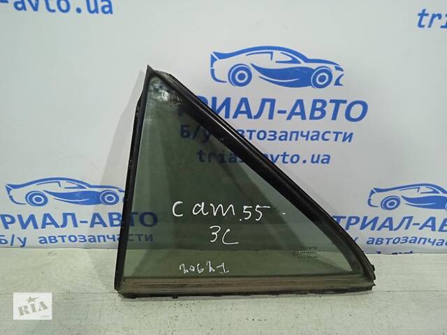 Стекло боковое заднее левое форточка Toyota Camry 55 2014 (б/у)