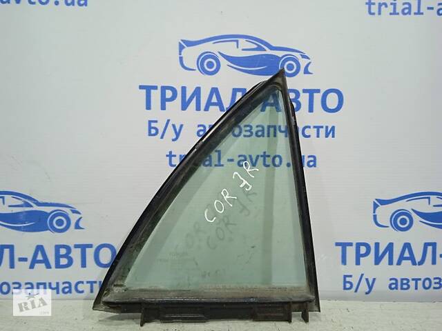 Стекло боковое заднее правое форточка Toyota Corolla E140 2006 (б/у)