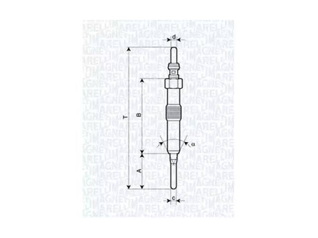 Свеча накаливания TD0246154 на RENAULT MEGANE III купе (DZ0/1_) 2008-