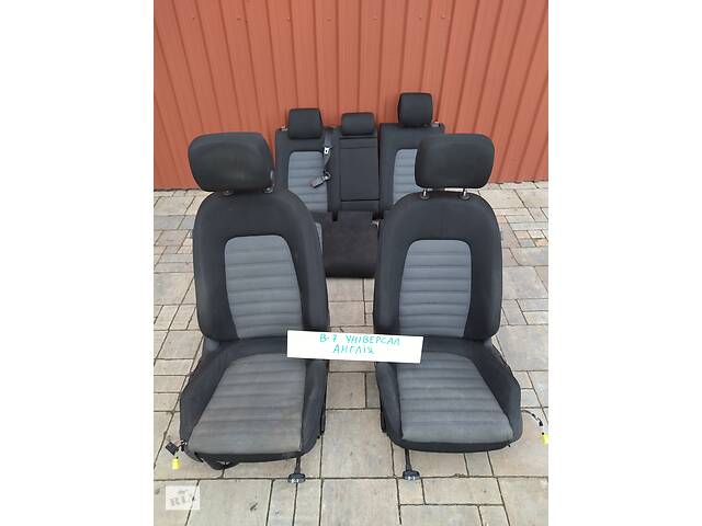 сидіння комплект фольксваген пассат б7 ЧИТАЙТЕ ОПИС Вживаний сидіння для Volkswagen Passat B7 2010, 2015