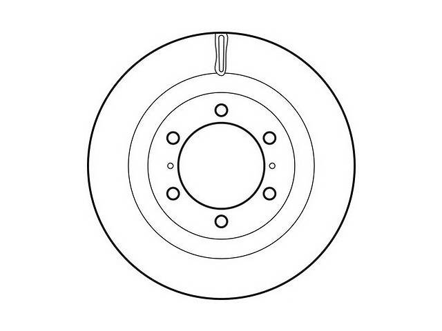 Тормозной диск для моделей:LEXUS (GX), TOYOTA (LAND-CRUISER)