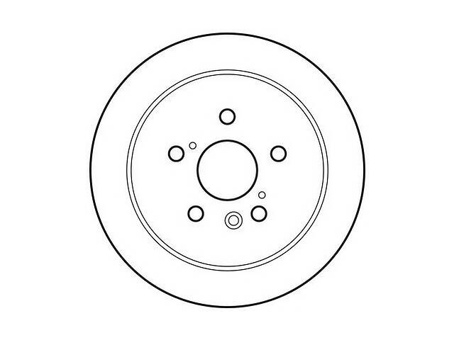 Тормозной диск для моделей:LEXUS (RX), TOYOTA (HARRIER)