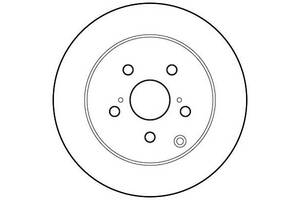 Тормозной диск для моделей:TOYOTA (VERSO)