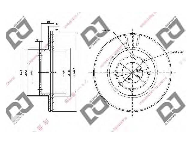 Тормозной диск для моделей:INFINITI (G20), NISSAN (PRIMERA,PRAIRIE,PRIMERA,PRIMERA,PRIMERA,PRIMERA,PRIMERA,ALMERA,A...