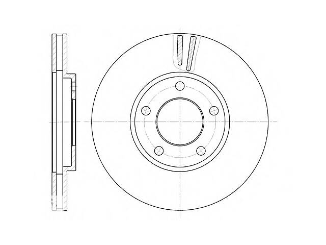 Тормозной диск для моделей:CHRYSLER (VOYAGER,VOYAGER,VOYAGER)