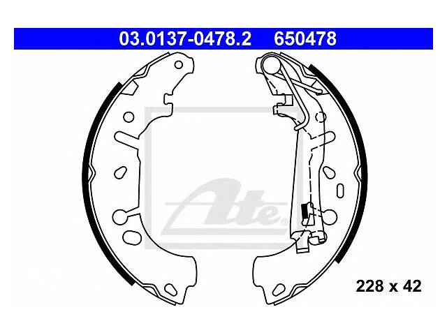 Тормозные колодки барабанные для моделей:FIAT (PUNTO,LINEA,PUNTO,PUNTO,PUNTO), OPEL (CORSA,CORSA,ADAM), VAUXHALL (CO...