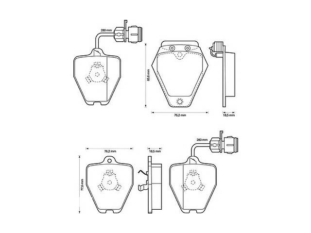 Тормозные колодки для моделей:AUDI (100,100,A4,A6,A8,A6,A6,A6,A4)