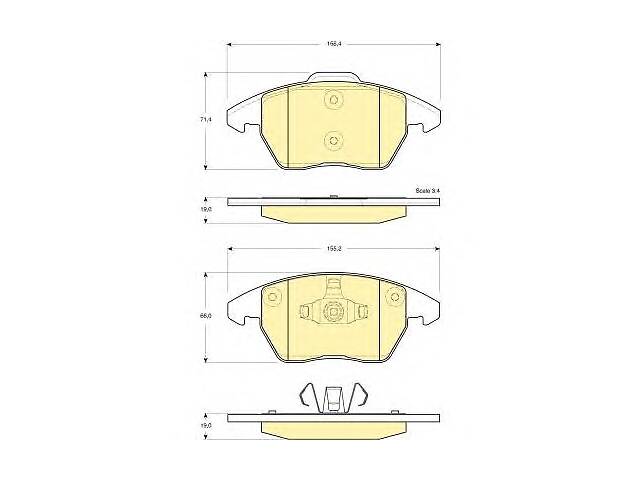 Тормозные колодки для моделей:AUDI (A1,A1), CITROËN (C4,C4), MARUTI (ZEN), PEUGEOT (307,307,307,307,207,308,207,308...