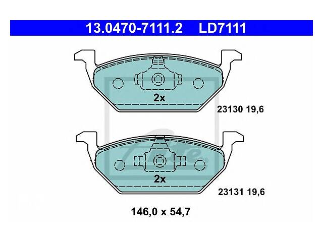 Тормозные колодки для моделей:AUDI (A3,A1,A1), SEAT (TOLEDO,LEON,IBIZA,CORDOBA,IBIZA,IBIZA,IBIZA,Mii,TOLEDO), SKODA...