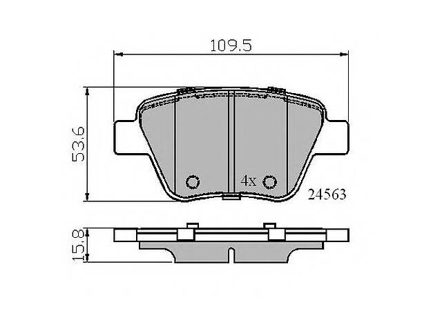 Тормозные колодки для моделей:AUDI (A3,A3,A3,A1), SEAT (ALTEA,LEON,ALTEA), SKODA (OCTAVIA,OCTAVIA,SUPERB,YETI,SUPERB...