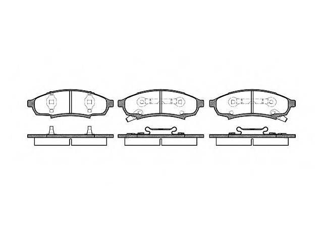 Тормозные колодки для моделей:BUICK (REGAL,REGAL), CHEVROLET (LUMINA,LUMINA,LUMINA,LUMINA), OLDSMOBILE (CUTLASS), PO...