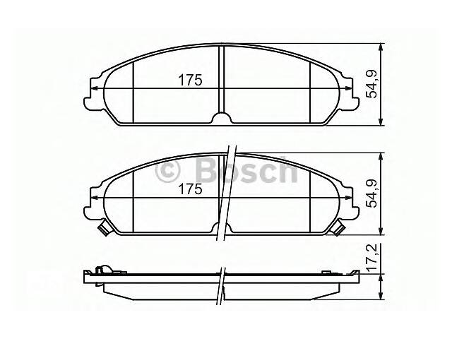 Тормозные колодки для моделей:CHRYSLER (300-C,300-C), DODGE (CALIBER,CHALLENGER), LANCIA (THEMA)