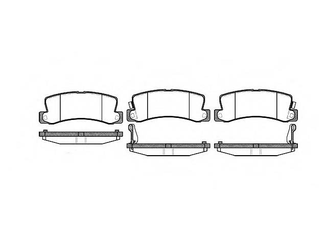 Тормозные колодки для моделей:GEO (STORM,STORM,STORM,STORM), LEXUS (RX), TOYOTA (CAMRY,CAMRY,CAMRY,CARINA,CARINA,CAR...