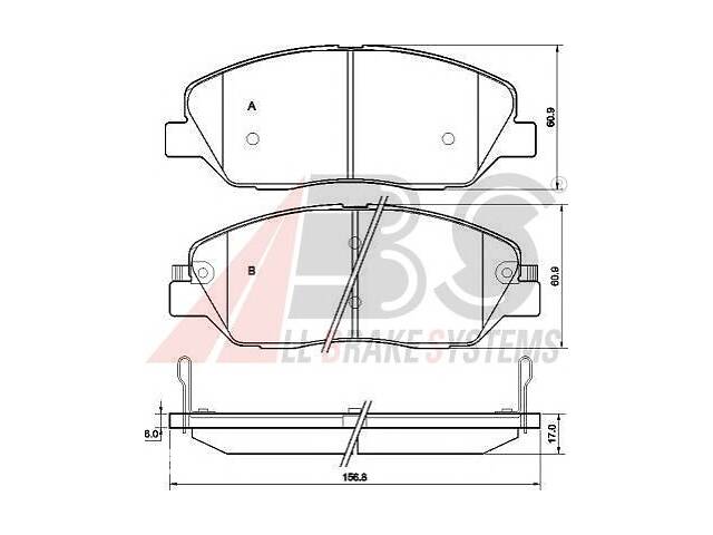 Тормозные колодки для моделей:HYUNDAI (SANTA-FE,SANTA-FE,GENESIS,SANTA-FE), KIA (SORENTO)