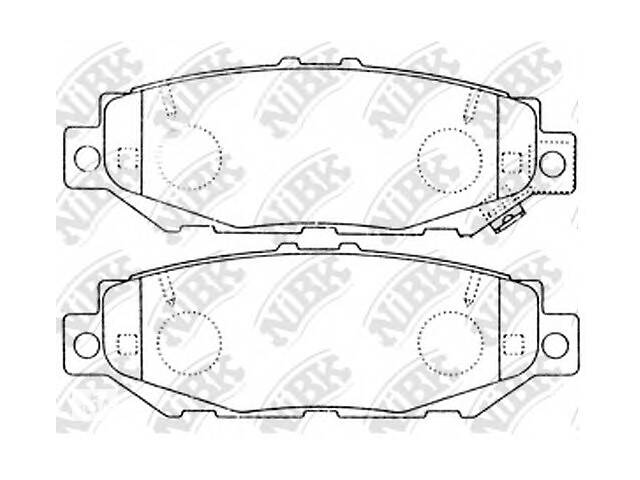 Тормозные колодки для моделей:LEXUS (GS), TOYOTA (SUPRA,HIACE,ARISTO,CHASER,CRESTA,CRESTA,MARK,CROWN,GRANVIA)