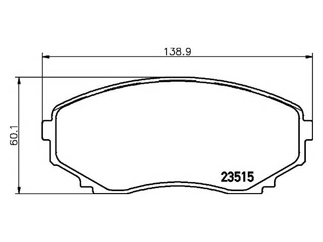 Тормозные колодки для моделей:MAZDA (MPV,E-SERIE,MPV,E-SERIE,E-SERIE,E-SERIE,E-SERIE)