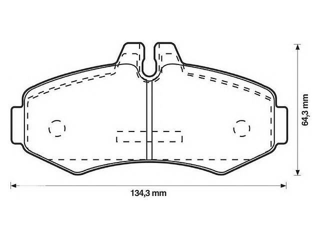 Тормозные колодки для моделей:MERCEDES-BENZ (VITO,SPRINTER,SPRINTER ...