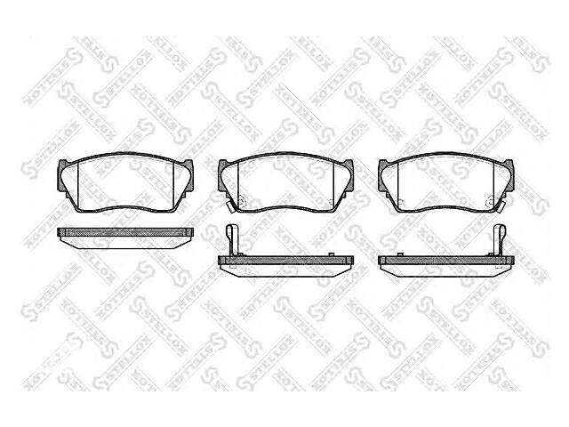 Тормозные колодки для моделей:NISSAN (100-NX,SUNNY,SUNNY,SUNNY,PULSAR,SUNNY,SUNNY,SUNNY)