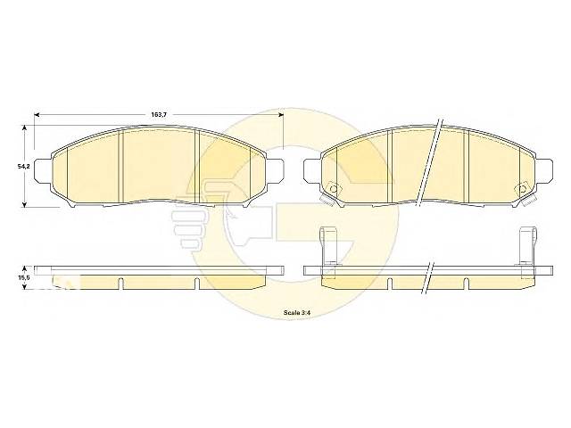 Тормозные колодки для моделей:NISSAN (LEAF,SERENA)
