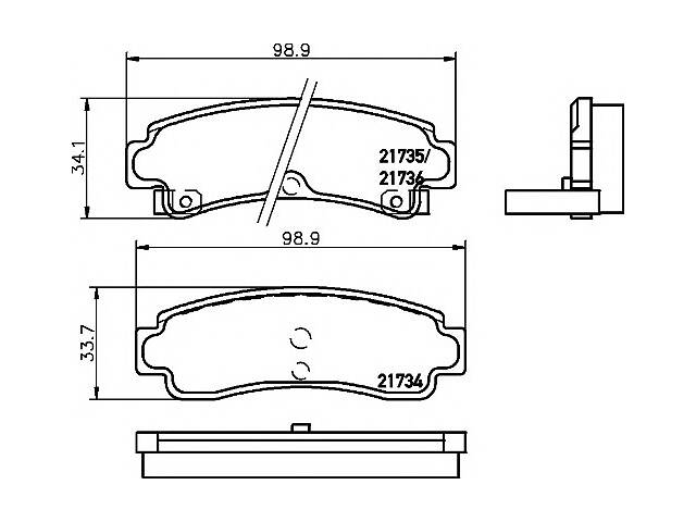 Тормозные колодки для моделей:NISSAN (SUNNY,SUNNY,SUNNY,PULSAR,SUNNY,SUNNY,RASHEEN)