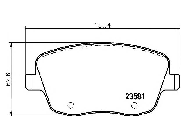 Тормозные колодки для моделей:SEAT (IBIZA), SKODA (FABIA,ROOMSTER,FABIA,FABIA), VOLKSWAGEN (POLO,POLO)