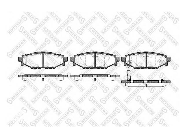 Колодки гальмівні для моделей:SUBARU (OUTBACK,LEGACY,LEGACY,IMPREZA,FORESTER,OUTBACK,LEGACY,LEGACY,IMPREZA)