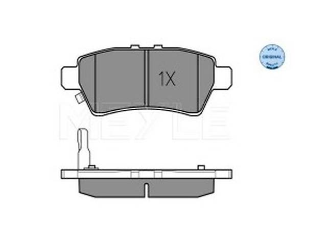 Тормозные колодки задние (дисковые) WD0204769 на Nissan Pathfinder R51 2005-2014