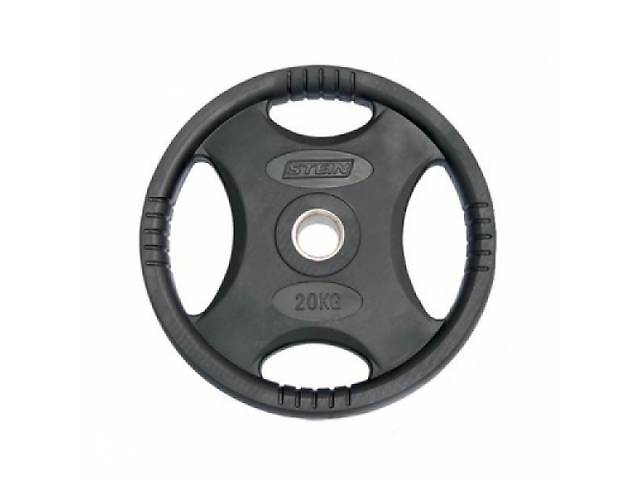 Диск Stein Rubber Black Plate 20 кг