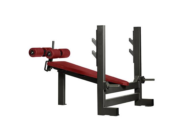 Скамья для жима под углом вних Gym80 CORE Decline Bench long