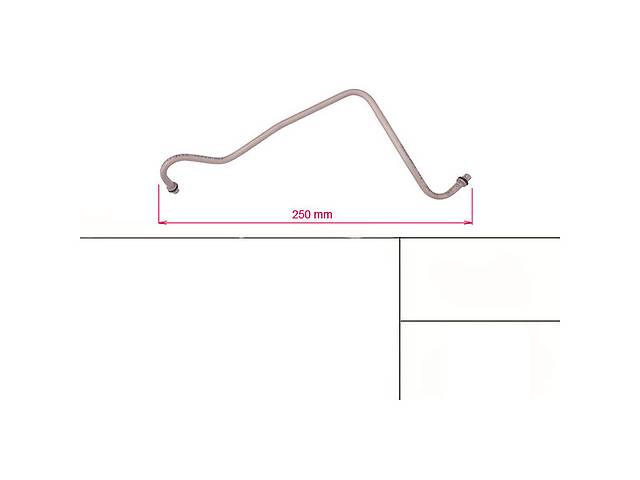 Трубка рулевой рейки AUDI A3 (8L1) 96-03;SEAT LEON (1M1) 99-06,TOLEDO II (1M2) 99-06