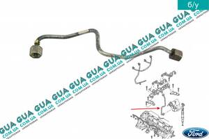 Трубка топливной системы ( от рейки к ТНВД ) 2S7Q9J323AD Ford / ФОРД TRANSIT 2000-2006 / ТРАНЗИТ 00-06, Ford / ФОРД M...