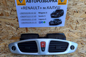 Центральна консоль воздуховодів Renault Scenic 3 2009-15р (дефлектор рено сценік ІІІ)