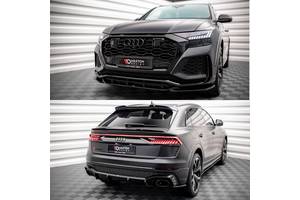 Тюнинг Audi RS Q8 обвес губа сплиттер пороги диффузор спойлер