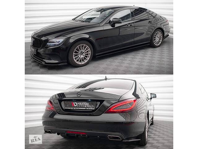 Тюнинг Mercedes CLS W218 обвес губа юбка сплиттер пороги диффузор