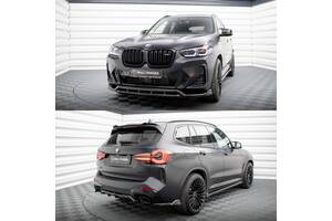 Тюнинг обвес BMW X3 G01 M-Sport (22+) губа сплиттер пороги диффузор