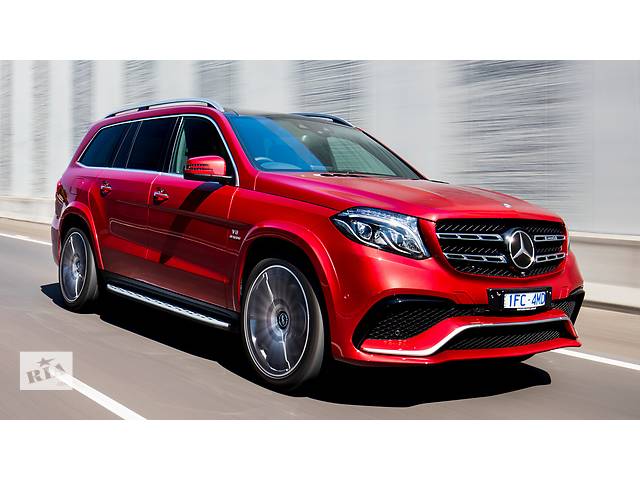 Обвес Mercedes GLS X166 в стиле AMG GLS63 рестайлинг