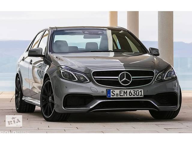 Тюнінг обважування Mercedes W212 (13-16) стиль E63 AMG (капот, крила, бампера)