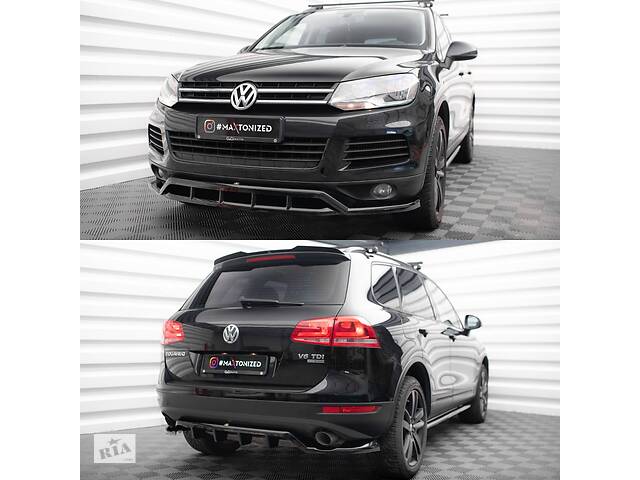 Тюнинг Volkswagen Touareg NF (10-15 обвес губа пороги диффузор спойлер