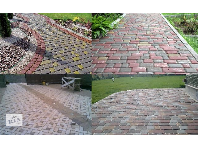 бу УКЛАДКА ТРОТУАРНОЙ ПЛИТКИ  в Украине