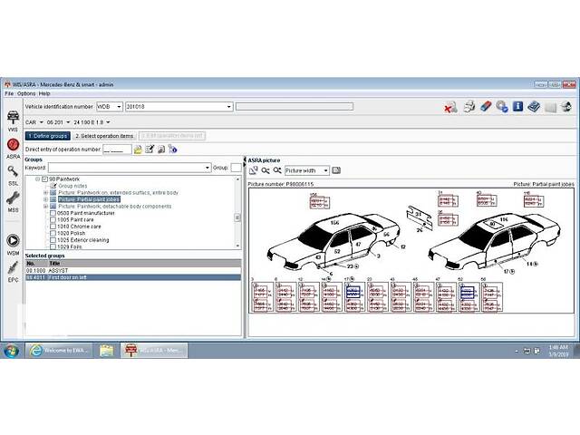 Установка базы Mercedes - WIS ASRA EPC - по запчастям и ремонту!: Чек ...