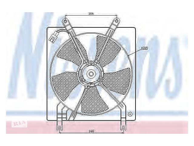 Вентилятор охлаждения двигателя для моделей:MITSUBISHI (ECLIPSE)