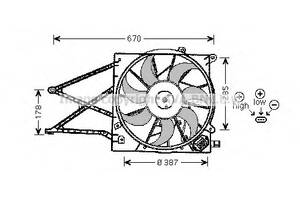 Вентилятор охлаждения двигателя для моделей:OPEL (ASTRA,ASTRA,ASTRA,ZAFIRA,ASTRA,ASTRA,ASTRA), VAUXHALL (ASTRA,ASTRA...