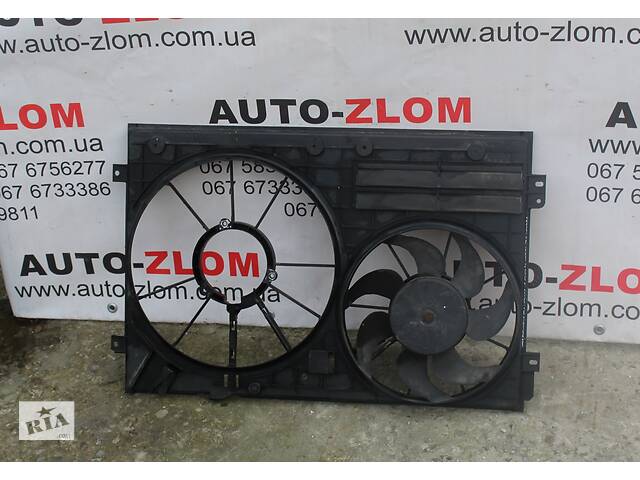 Вентилятор основного радиатора Volkswagen/Skoda/Audi 1K0121207AQ, 1K0121205S