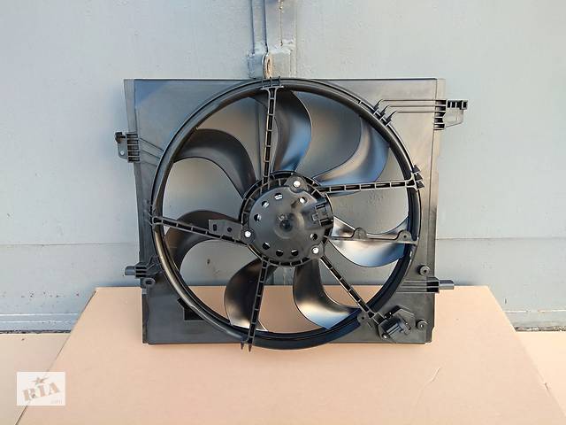 Вентилятор основного радиатора с диффузором Nissan X-TRAIL 2013 - 2019 год 1.6 DIG-T бензин 120 kw / двигатель - MR16DDT