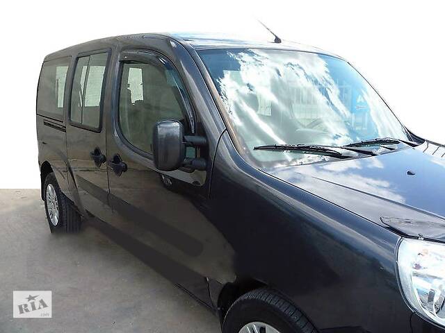 Ветровики (2 шт, HIC) для Fiat Doblo II 2005↗ гг.