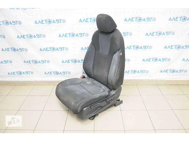 Водительское сидение Honda Insight 19-22 без airbag, механическое, тряпка, черное, под химчистку