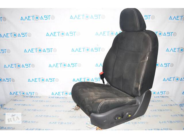 Водительское сидение Nissan Murano z52 15- c airbag, электро, тряпка черн