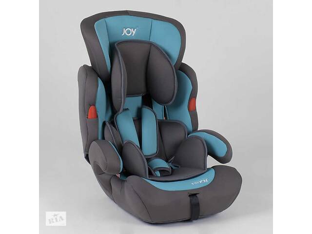 Автокресло JOY NB-4001 универсальное (9-36 кг) с бустером Grey/Blue (89415)